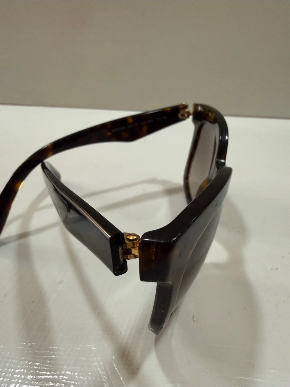 Prada Tortoiseshell Sunglasses with Brown Gradient Lenses